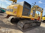 Side of used Excavator